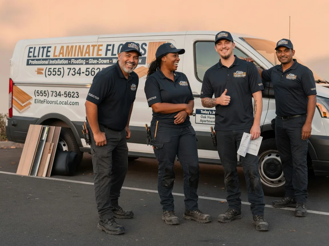 Laminate flooring installation company in Dow City, IA